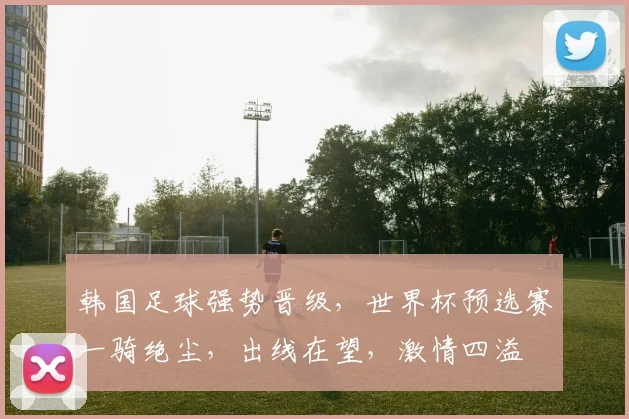 韩国足球强势晋级，世界杯预选赛一骑绝尘，出线在望，激情四溢